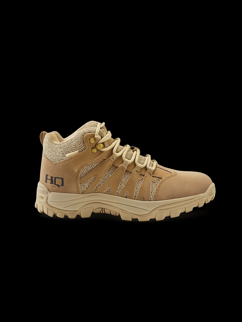 HQ Ortholite Waterproof Tactical Hiking Brown Outdoor Boots Sz.11.5 D Work